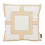 Graphic Chain Beige Kissenbezug | 45x45 cm | Baumwolle/Polyester