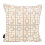 Graphic Chain Beige Kissenbezug | 45x45 cm | Baumwolle/Polyester