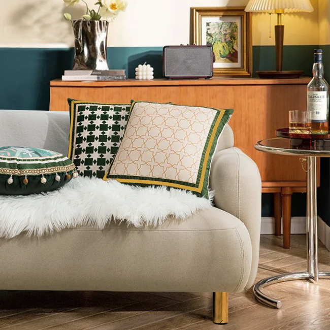 Antique Dessin #2 | 45 x 45 cm | Kussenhoes | Katoen/Linnen