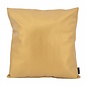 Metallic Gold Kissenbezug | 45x45 cm | PVC/PU - Leder