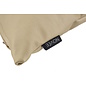 Metallic Champagne Kussenhoes | 45x45 cm | PVC/PU Leder