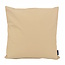 Cuir Beige Kussenhoes | 45x45 cm | PVC/PU Leder