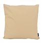 Cuir Beige Kussenhoes | 45x45 cm | PVC/PU Leder