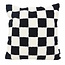 NOVÉE Sierkussen Bouclé Checker | 45 x 45 cm | Katoen/Polyester