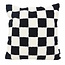 NOVÉE Bouclé Checker | 45 x 45 cm | Kussenhoes | Katoen/Polyester