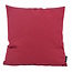 Uni Dunkelrot Kissenbezug | 45x45 cm | Baumwolle/Polyester