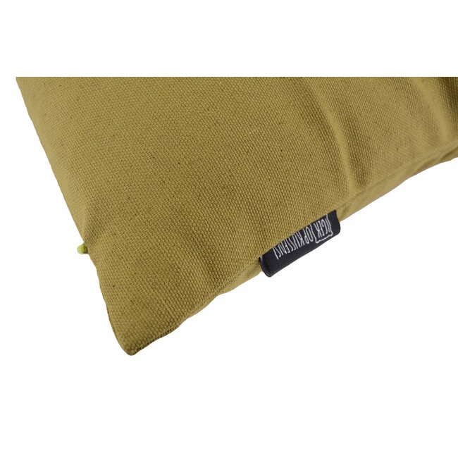 Uni Khaki | 45 x 45 cm | Kussenhoes | Katoen / Polyester
