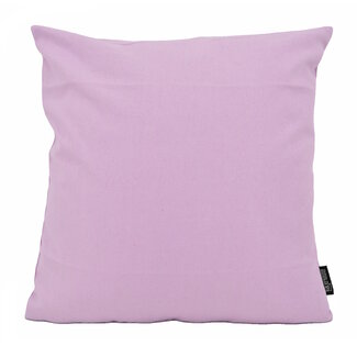 Gek op kussens! Uni Lila | 45 x 45 cm | Kussenhoes | Katoen/Polyester