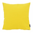 Uni Geel Kussenhoes | 45x45 cm | Katoen/Polyester