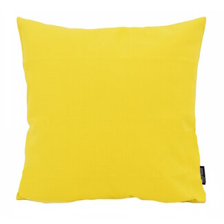 Gek op kussens! Uni Geel | 45 x 45 cm | Kussenhoes | Katoen / Polyester