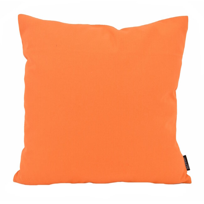 Uni Oranje | 45 x 45 cm | Kussenhoes | Katoen/Polyester