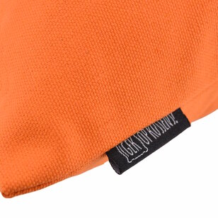 Uni Oranje Kussenhoes | 45x45 cm | Katoen/Polyester