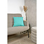 Uni Aqua Kussenhoes | 45x45 cm | Katoen/Polyester