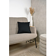 Uni Zwart Kussenhoes | 45x45 cm | Katoen/Polyester