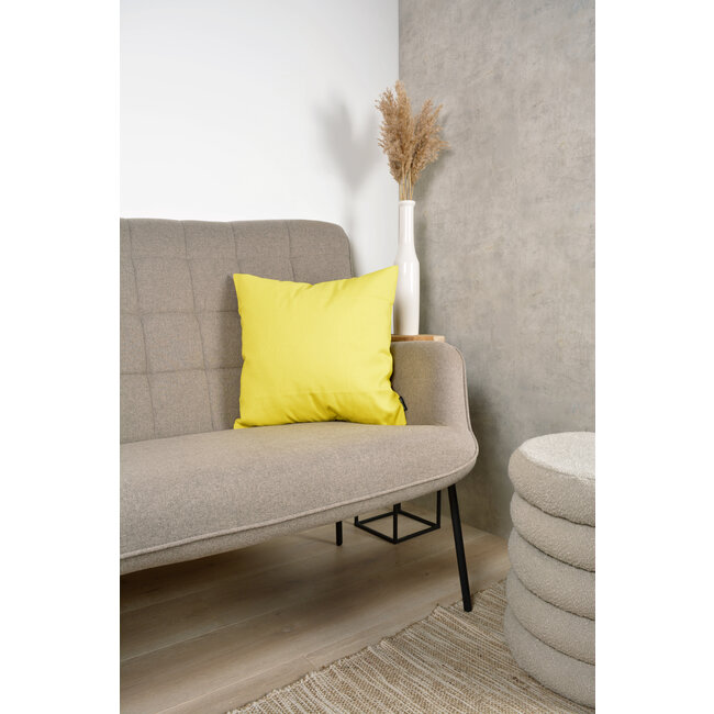 Uni Gelb Kissenbezug | 45x45 cm | Baumwolle/Polyester