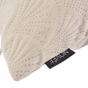 Velvet Shell Beige Kussenhoes | 45x45 cm | Velvet/Polyester