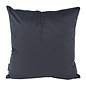 Sierkussen Velvet Shell Zwart | 45 x 45 cm | Velvet / Polyester
