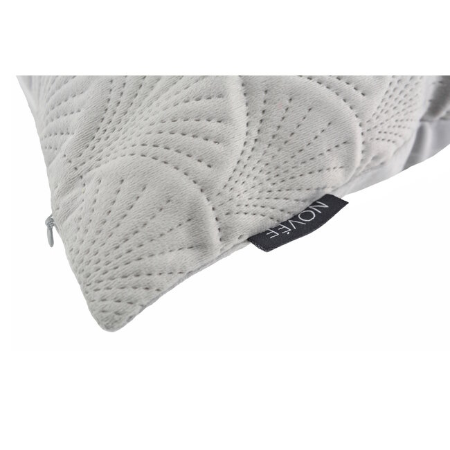 Sierkussen Velvet Shell Grijs | 45 x 45 cm | Velvet / Polyester