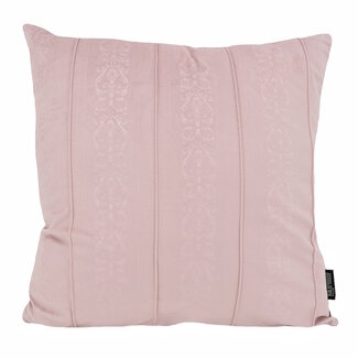 Gek op kussens! Velvet Versaille Roze | 45 x 45 cm | Kussenhoes | Velvet / Polyester