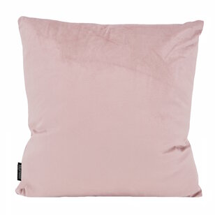 Velvet Versaille Rosa Kissenbezug | 45x45 cm | Samt/Polyester