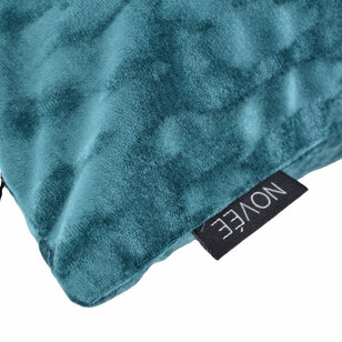 Velvet Stain Petrol Kussenhoes | 45x45 cm | Velvet/Polyester