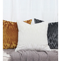 Velvet Stain Wit Kussenhoes | 45x45 cm | Velvet/Polyester