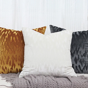 Velvet Stain Grijs Kussenhoes | 45x45 cm | Velvet/Polyester
