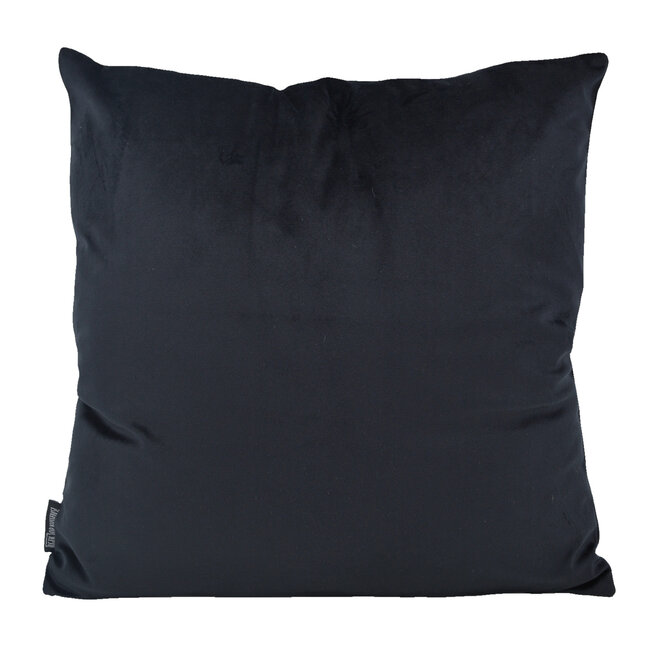 Sierkussen Velvet Versaille Zwart | 45 x 45 cm | Velvet / Polyester