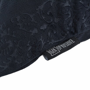 Sierkussen Velvet Versaille Zwart | 45 x 45 cm | Velvet / Polyester