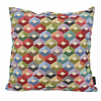 NOVÉE Gobelin Hexagon | 45 x 45 cm | Kussenhoes | Katoen/Polyester