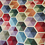 Gobelin Honeycomb | 45 x 45 cm | Kussenhoes | Katoen/Polyester