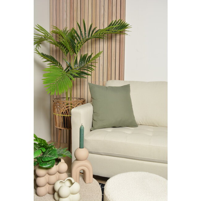 Peach Skin Groen Kussenhoes | 45x45 cm | Polyester