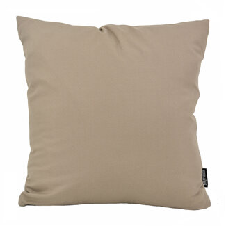 Gek op kussens! Peach Skin Taupe Kissenbezug | 45x45 cm | Polyester