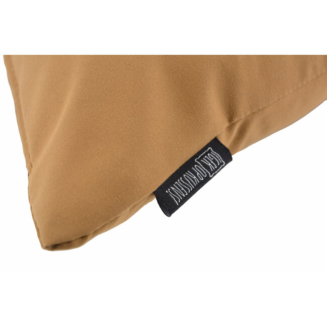 Peach Skin Camel Kussenhoes | 45x45 cm | Polyester