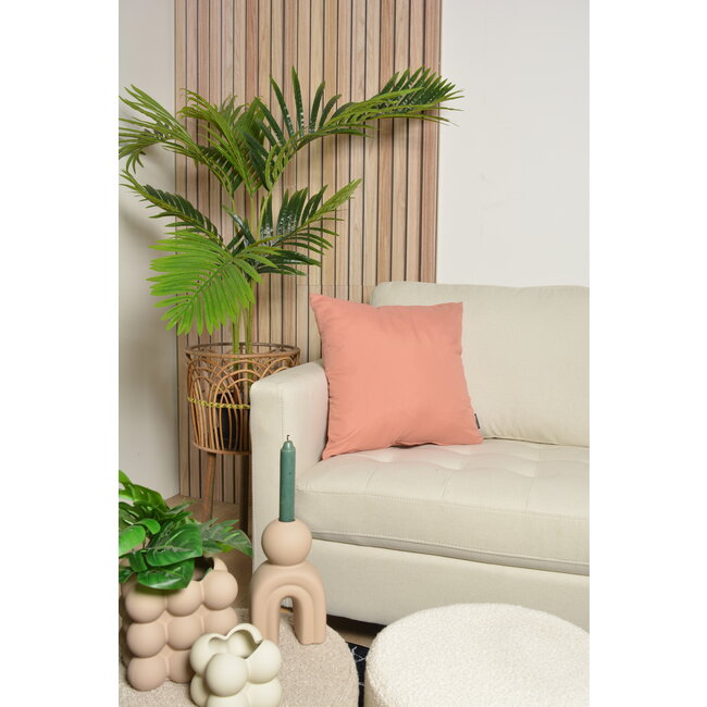 Sierkussen Peach Skin Zalm Roze | 45 x 45 cm | Polyester