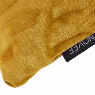 Velvet Stain Oker/Goud Kussenhoes | 45x45 cm | Velvet/Polyester