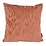 NOVÉE Velvet Stain Orange/Rost Kissenbezug | 45x45 cm | Samt/Polyester