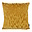 NOVÉE Sierkussen Velvet Stain Oker/Goud | 45 x 45 cm | Velvet / Polyester