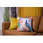 Velvet Stain Oker/Goud Kussenhoes | 45x45 cm | Velvet/Polyester