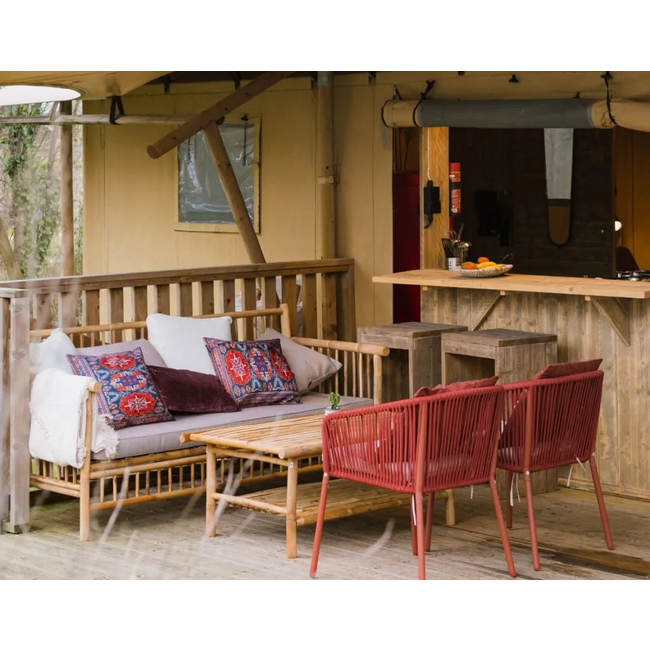 Persian Print #3 Kussenhoes | 45x45 cm | Katoen/Linnen