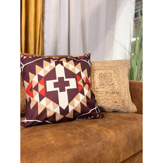 Sierkussen Enya Bohemian | 45 x 45 cm | Katoen/Linnen