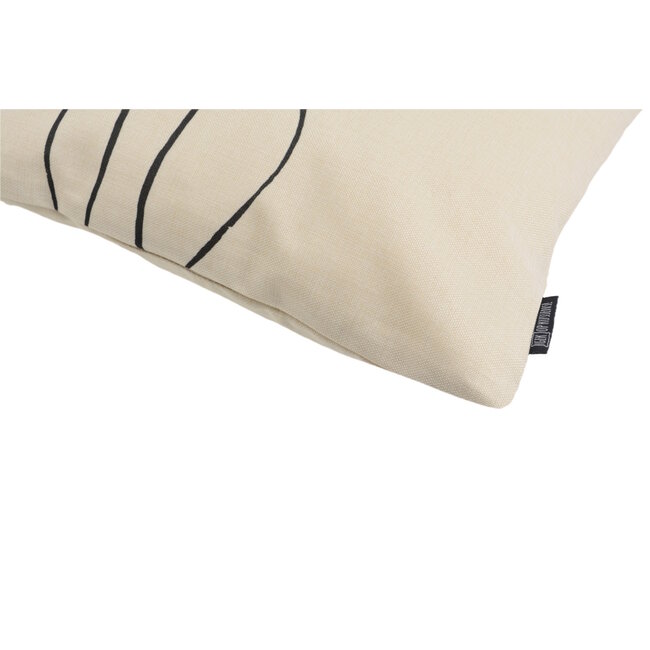 Abstract Figure #1 | 45 x 45 cm | Kussenhoes | Katoen/Linnen