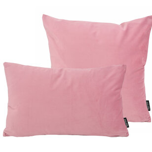 Velvet Lichtroze Kussenhoes | 45x45 cm | Polyester