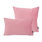 Velvet Lichtroze Kussenhoes | 45x45 cm | Polyester