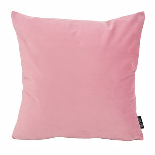 Velvet Lichtroze Kussenhoes | 45x45 cm | Polyester
