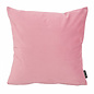 Velvet Lichtroze Kussenhoes | 45x45 cm | Polyester