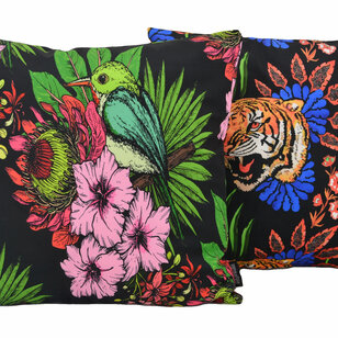 Tiger Style Kussenhoes | 45x45 cm | Katoen/Polyester