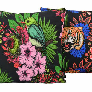 Sierkussen Tiger Style | 45 x 45 cm | Katoen/Polyester