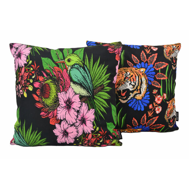 Sierkussen Tiger Style | 45 x 45 cm | Katoen/Polyester