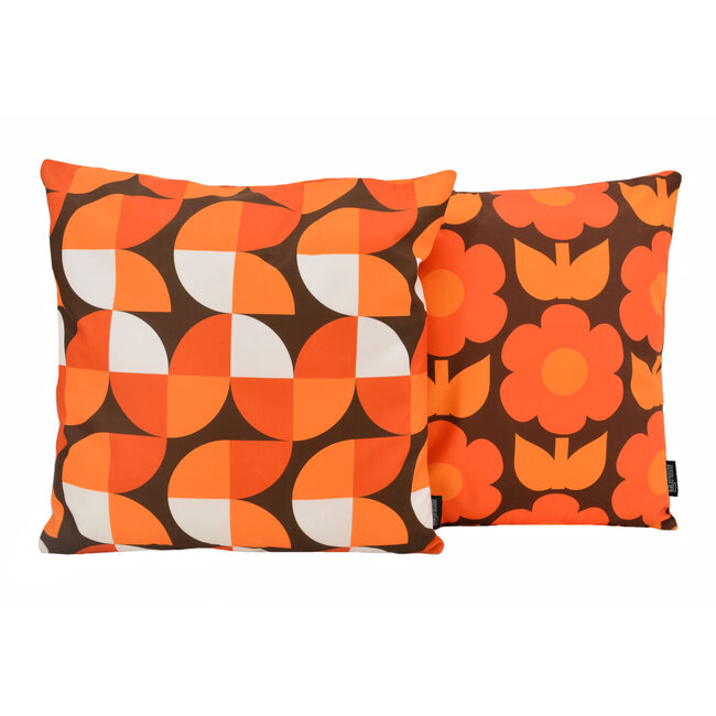 Retro Style #6 Kussenhoes | 45x45 cm | Katoen/Polyester